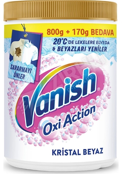 2 Adet Vanish Oxi Leke Çıkarıcı Beyazlar İçin 970 Gr