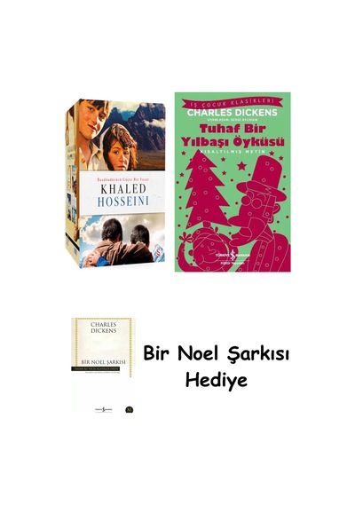 Khaled Hosseini - Kutulu Set + Tuhaf Bir Yılbaşı Öyküsü + Bir Noel Şarkısı