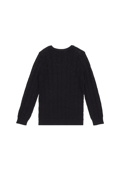 U.s. Polo Assn. Erkek Çocuk Siyah Kazak /triko 50315639-vr046 Siyah