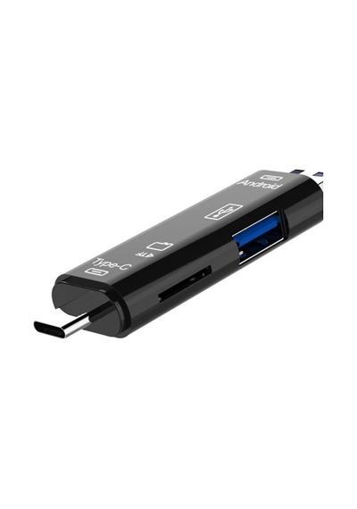 Ancheyn 5068 Otg 3 İn 1 Type-C/ Micro USB /TF Dönüştürücü Kart Okuyucu Ancheyn 5068 Otg 3 İn 1 Type-C/ Micro USB /TF Dönüştürücü Kart Okuyucu