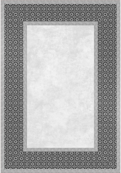 Eliana Home Dijital Baskı Yıkanabilir Kaymaz Taban Salon Halısı Ve Yolluk Rvg0887-fnl103 Gri