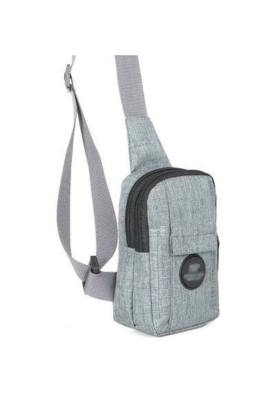 Bizoon Np261 Unisex Keten Kumaş Telefon Bölmeli Çapraz Askılı Omuz Çantası, Günlük Spor 001