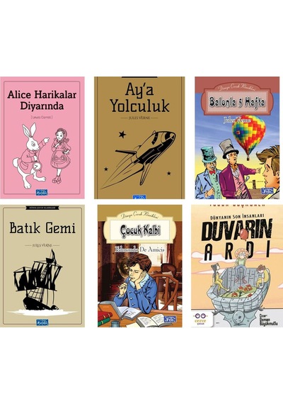 Duvarın Ardı Dünyanın Son İnsanları Ortaokul 6 Kitap Set