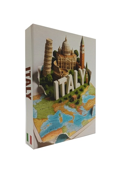 2029 -775 Italy Dekoratif Kitap Kutusu