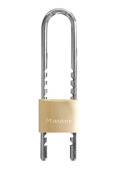 Master Lock 1950eurd Katı Pirinç Anahtar Asma Kilit, 7 Ila 15,5 C