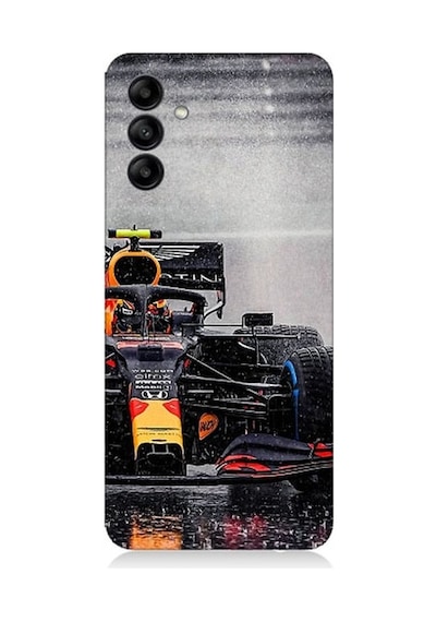 Samsung Galaxy A55 Uyumlu Max Verstappen F1 Aracı Desenli Silikon Kılıf