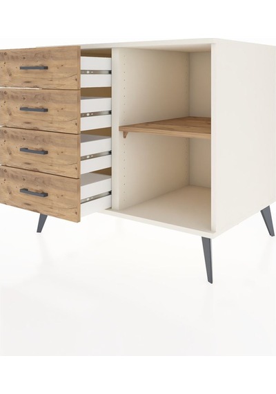 Kronos Şifonyer Tek Raflı 4 Çekmeceli 88x59x80 Aytaşı-çam Çam Kronos Şifonyer Tek Raflı 4 Çekmeceli 88x59x80 Aytaşı-çam Çam
