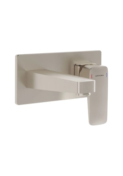 Artema A4273834 Root Square Sıva Üstü Grubu Ankastre Lavabo Bataryası