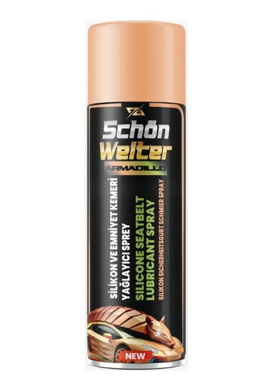 Silikon Ve Emniyet Kemeri Yağlayıcı Sprey 200 Ml - Armadillo