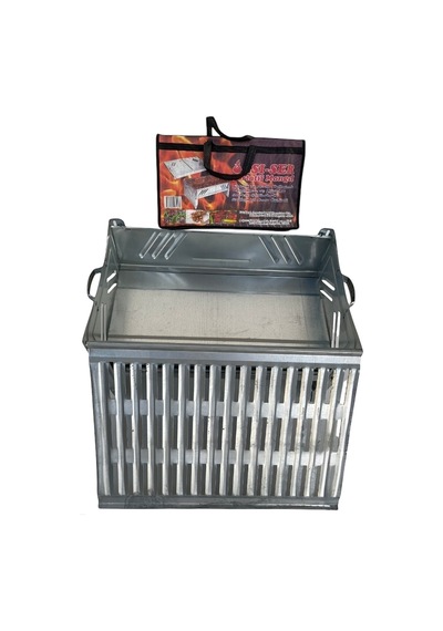 Çanta Mangal Kutu Mangal Aile Boy Inox