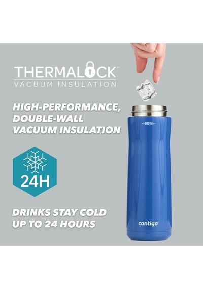 Jackson Autopop Soğuk Su Termosu 590 Ml Siyah Çok Renkli