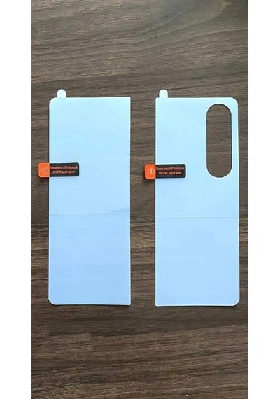 Samsung Galaxy Z Flip 6 Uyumlu Ön+arka Body Şeffaf Ultra Koruyucu