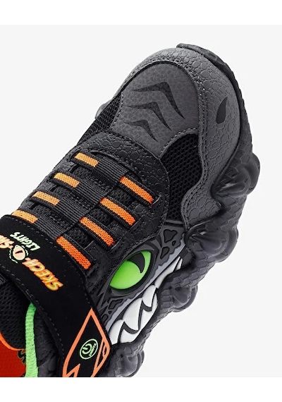 Skechers Skech-o-saurus Lights - Rapid-dino Çocuk Siyah Işıklı Spor Ayakkabı Karışık