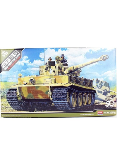 Academy 13239 1/35 Ölçek, German Tiger-ı Erken Dönem Tankı, Plastik Model Kiti-51231