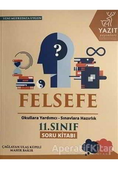 11.Sınıf Felsefe Soru Kitabı Yazıt Yayınları