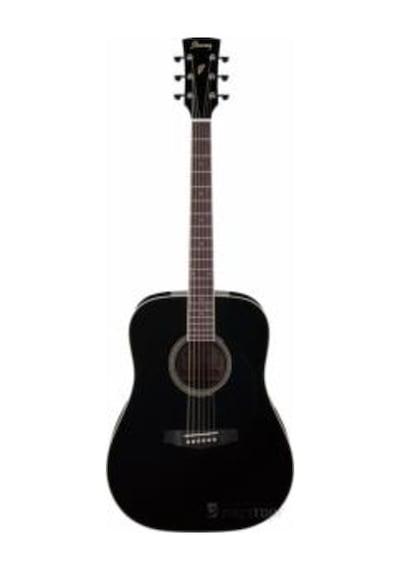 Ibanez Pf15-Bk Siyah Akustik Gitar Kılıf + Askı + Jak Kablo