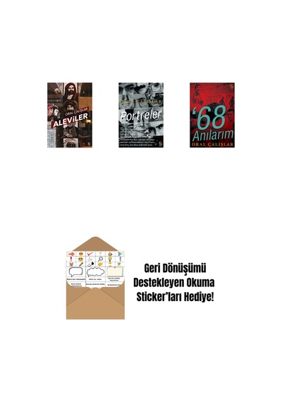 Aleviler + Portreler + 68 Anılarım + Okuma Sticker'ları