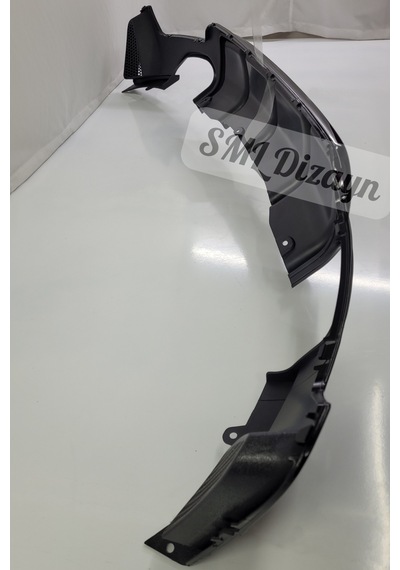 Bmw F32-f33-f36 M Sport-tech Çift Çıkış Difüzör-difizör