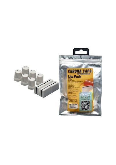 Chroma Caps Lite Pack White