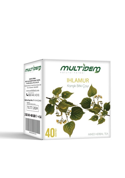 Multidem Hmd Ihlamur Karışık Bitkisel Çay 40'lı