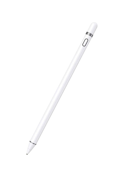 Honor Pad X9 - V9 11'5 İnç Uyumlu Tablet Kalemi Yazım Ve Çizim İçin Kapasitif Tablet Kalemi Beyaz