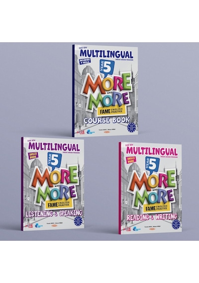Kurmay 5.sınıf Hazırlık More&more Multılıngual 3 Lü Set Course Book + Skılls 1 + Skılls 2