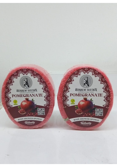 Hürrem Süngerli Banyo Sabun Nar Aromalı 130 Gr 2 Adet
