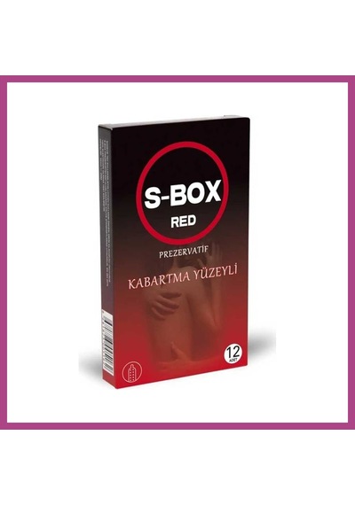 Gees Global S-box Kabartma Yüzeyli Prezervatif 12li Gbzs