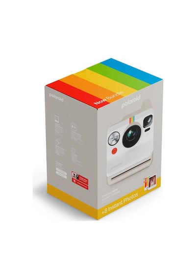 Polaroid Now Gen 3 Fotograf Makinesi + Renkli Film Bundle 8 Film