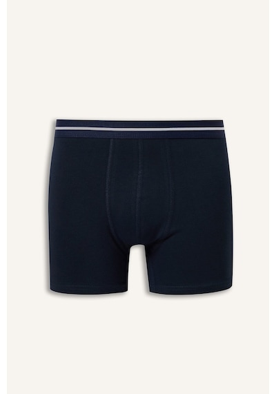 Defacto Regular Fit Çizgili Beli Lastikli 3lü Boxer Paketi I1735ax26aupr102 Mor-pr102