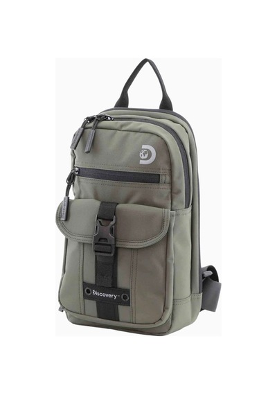 Discovery Shield Rfıd Korumalı Sürdürülebilir Sling Sırt Çantası Haki 3
