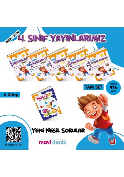 4.sınıf Etkinliklerle Çalışma Yaprakları Tam Eğitim Seti 2023/2024