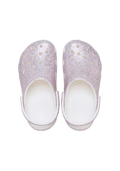 Crocs Classic Fantasy Glitter Clog K Çocuk Terlik Sandalet 212561 100 Beyaz
