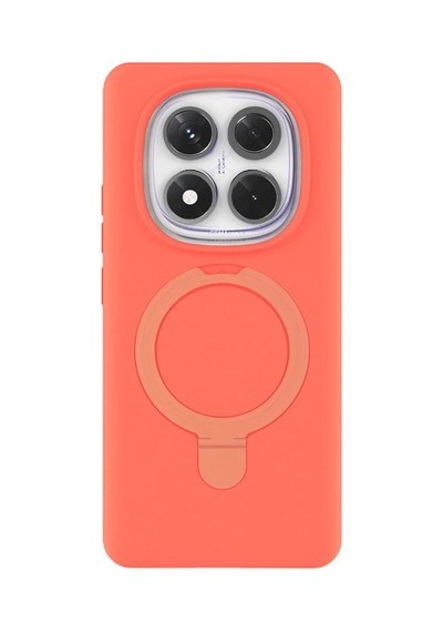 Redmi Note 14 Pro 4g Regal Magsafe Standlı Kapak - Turuncu
