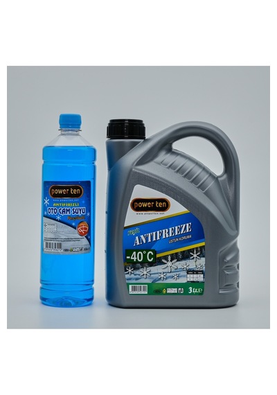 Yeşil Antifriz -40 Derece 3 Litre Cam Suyu