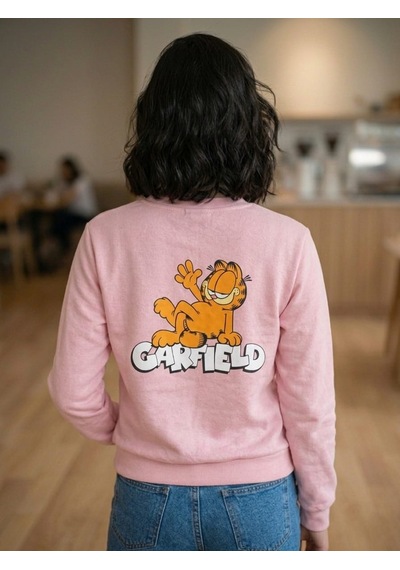Ela Kız Çocuk Karakter Kız Çocuk Mevsimlik Sweatshirt Açık Pembe