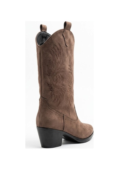 V.s.h Velvet Sara Kadın Western Basklılı Açık Kahvrenegi Kovboy Çizme -2553 Kahverengi V.s.h Velvet Sara Kadın Western Basklılı Açık Kahvrenegi Kovboy Çizme -2553 Kahverengi