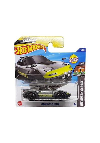 Hot Wheels Tekli Arabalar Mazda Mx-5 Miata Siyah Hyw18 Çok Renkli