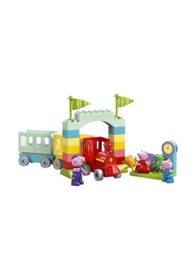 Lego Büyükbaba Pig İle Tren Yolculuğu Seti, 2 Yaş Ve Üzeri Çocuklar İçin