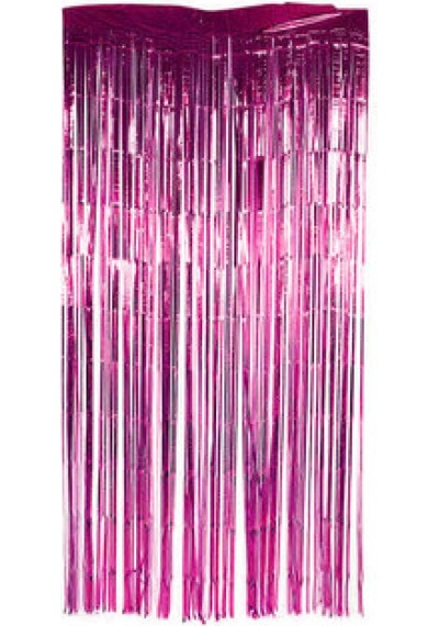 Kapı banner simli 1x2 mt fuşya pk:1