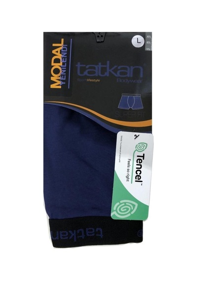 Erkek Kırmızı 3'Lü Paket Modal Şort Boxer 001