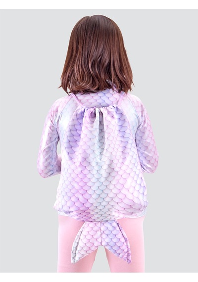 Denokids Denizkızı Kız Çocuk Pembe Sırt-plaj Çantası Çok Renkli