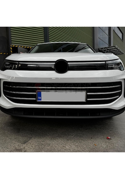 S-dizayn Vw Tiguan 3 Krom Ön Tampon Çıtası 6 Prç. 2024 Üzeri A+ Kalite