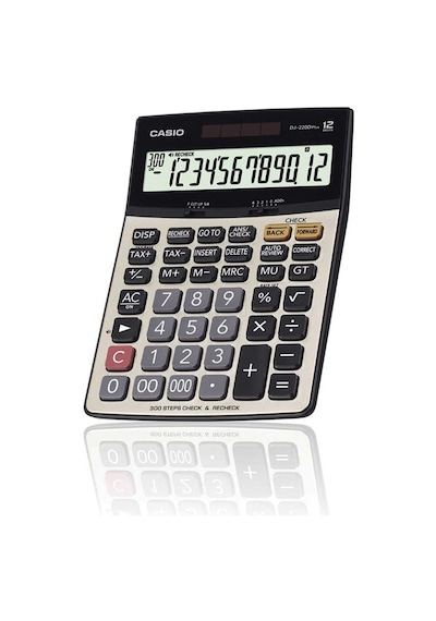 Casio DJ-220D Plus 12 Hane Hesap Makinesi