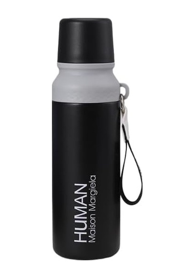 Çelik İçli Termos 750 Ml Siyah Skm002 Açık Beyaz