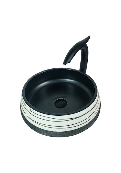 Sarissa 42 Cm Dekoratif Tezgah Üstü Çanak Lavabo Renkli