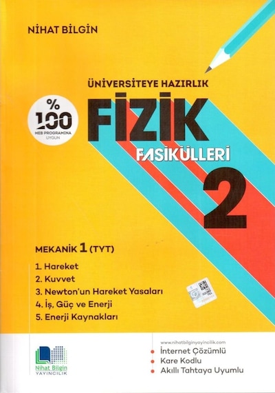 Nihat Bilgin Üniversiteye Hazırlık Fizik Fasikülleri 2
