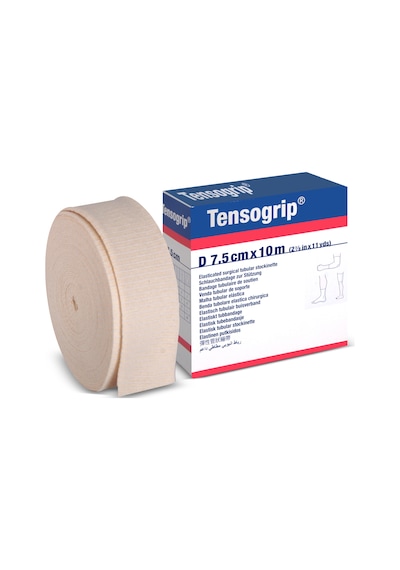 TensoTubular Bandaj Bsn Boru Bandaj Beyaz D 7.5 CM x 10 M