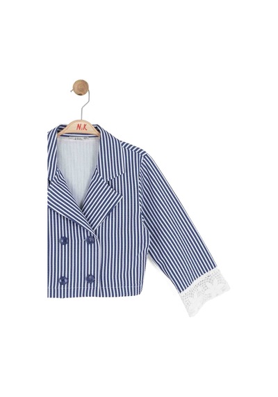 Xo Kids Kız Çocuk Ceket 8-14 Yaş 31301 Lacivert