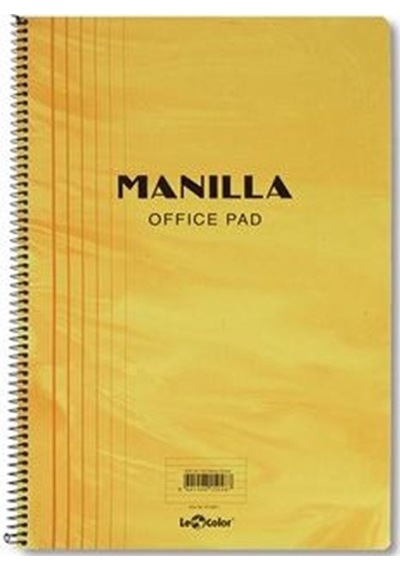 Manilla Ofis Defter A4 Çizgili Sarı